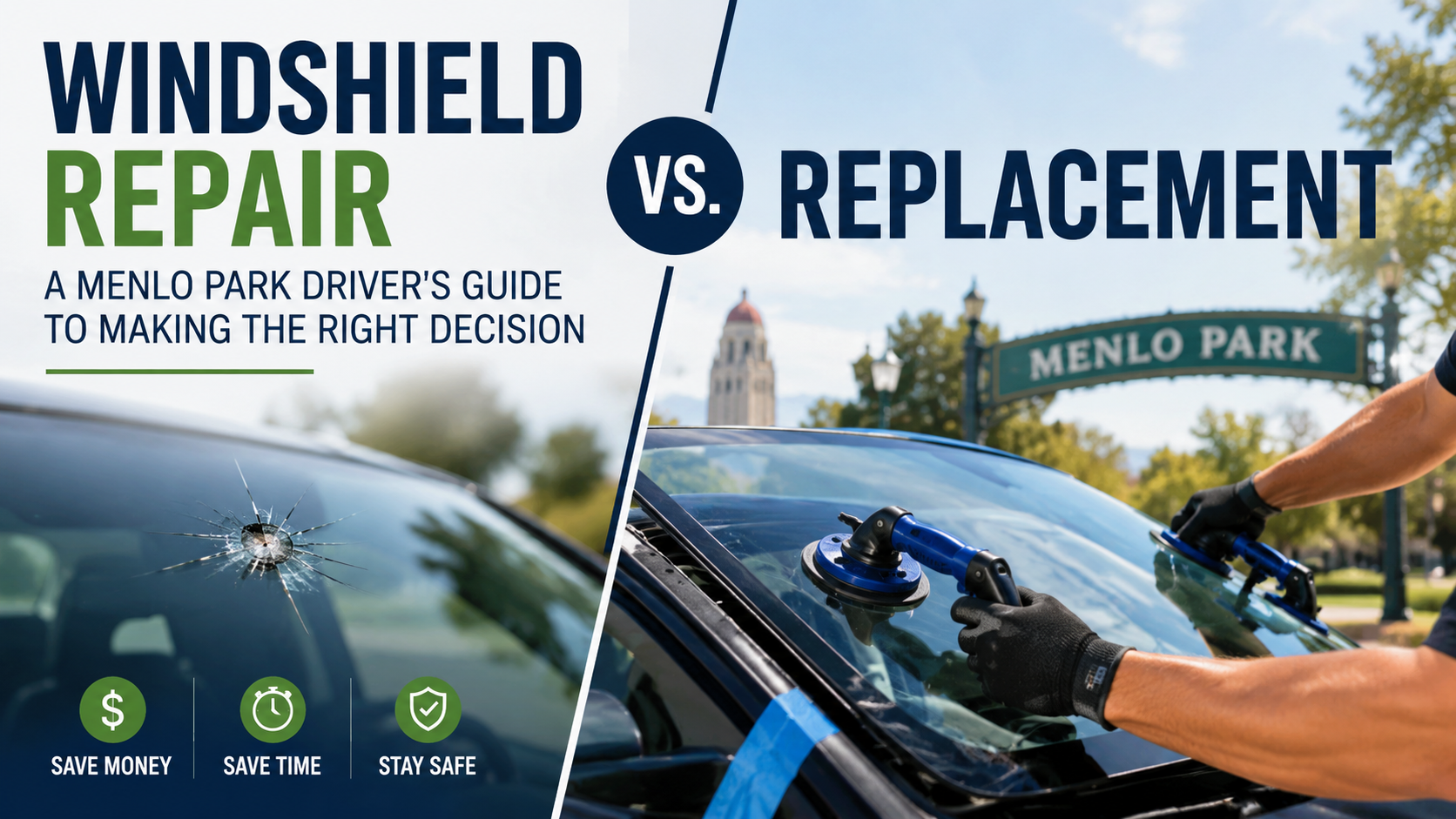 Windshield Repair vs. Replacement: A Menlo Park Driver's Guide to Making the Right Decision